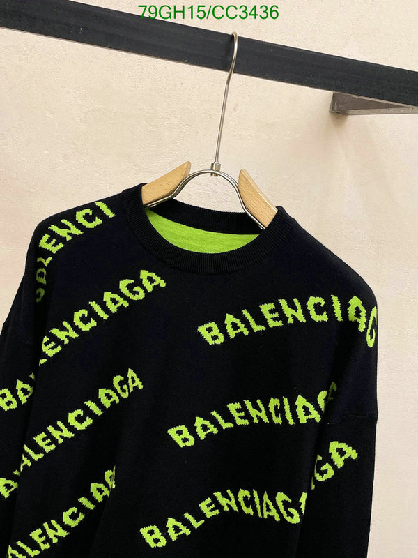 Balenciaga-Clothing Code: CC3436 $: 79USD