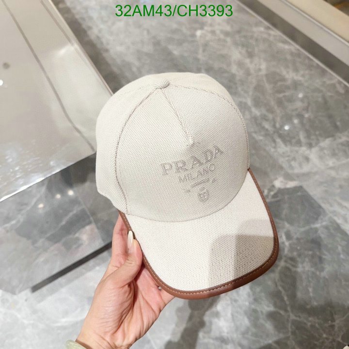 Prada-Cap(Hat) Code: CH3393 $: 32USD