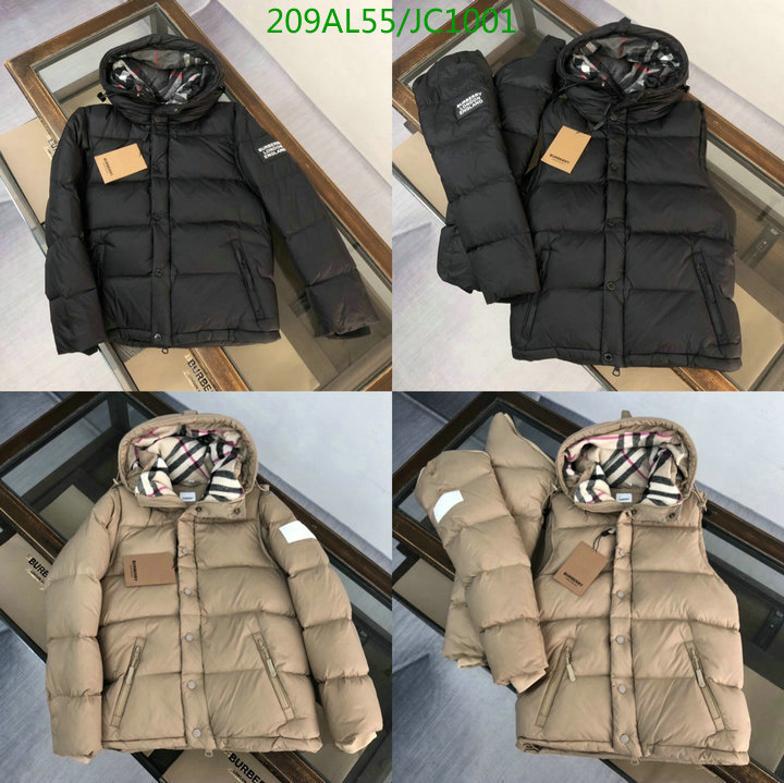 Burberry-Down jacket Women Code: JC1001 $: 209USD