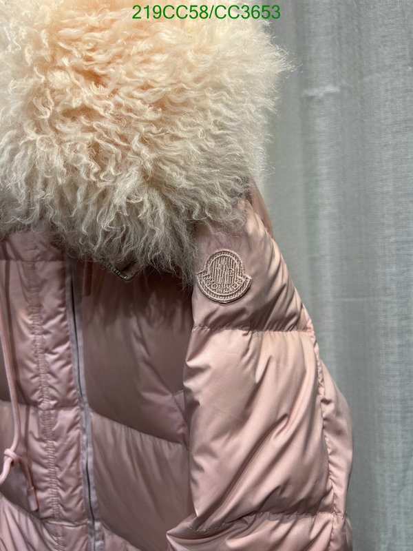 Moncler-Down jacket Women Code: CC3653 $: 219USD