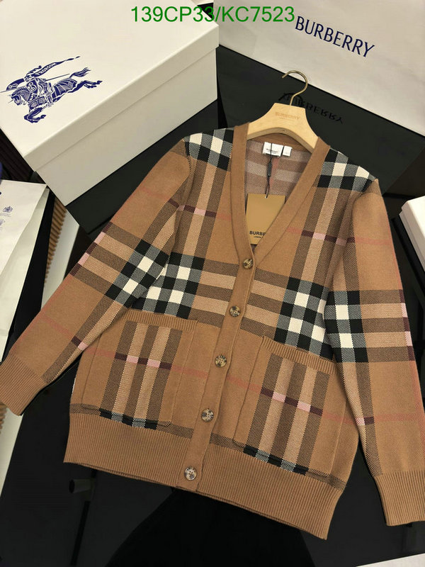 Burberry-Clothing Code: KC7523 $: 139USD