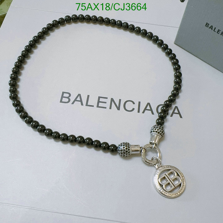 Balenciaga-Jewelry Code: CJ3664 $: 75USD