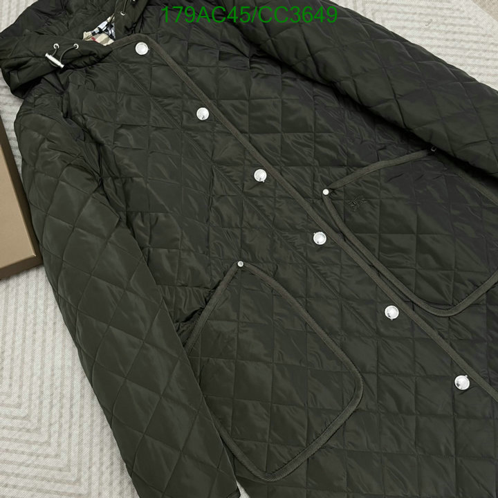 Burberry-Down jacket Women Code: CC3649 $: 179USD