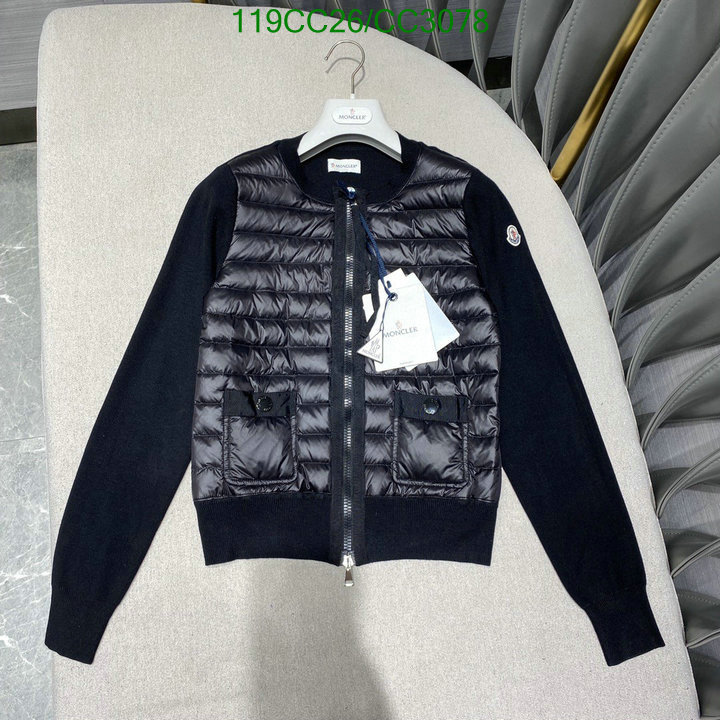 Moncler-Down jacket Women Code: CC3078 $: 119USD