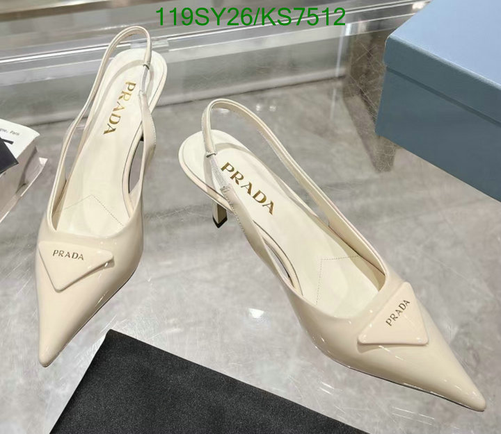 Prada-Women Shoes Code: KS7512 $: 119USD