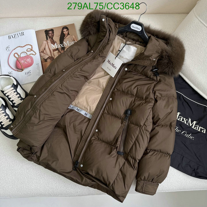 MaxMara-Down jacket Women Code: CC3648 $: 279USD