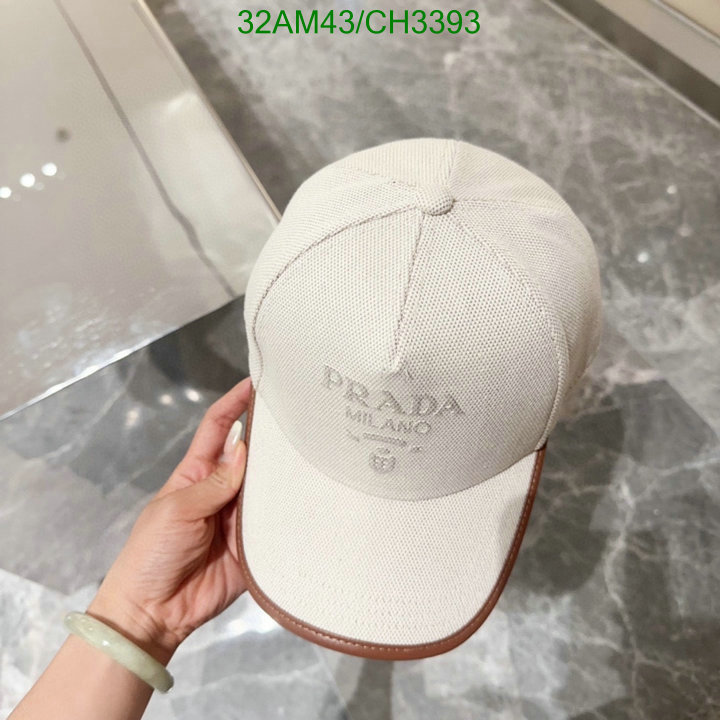 Prada-Cap(Hat) Code: CH3393 $: 32USD