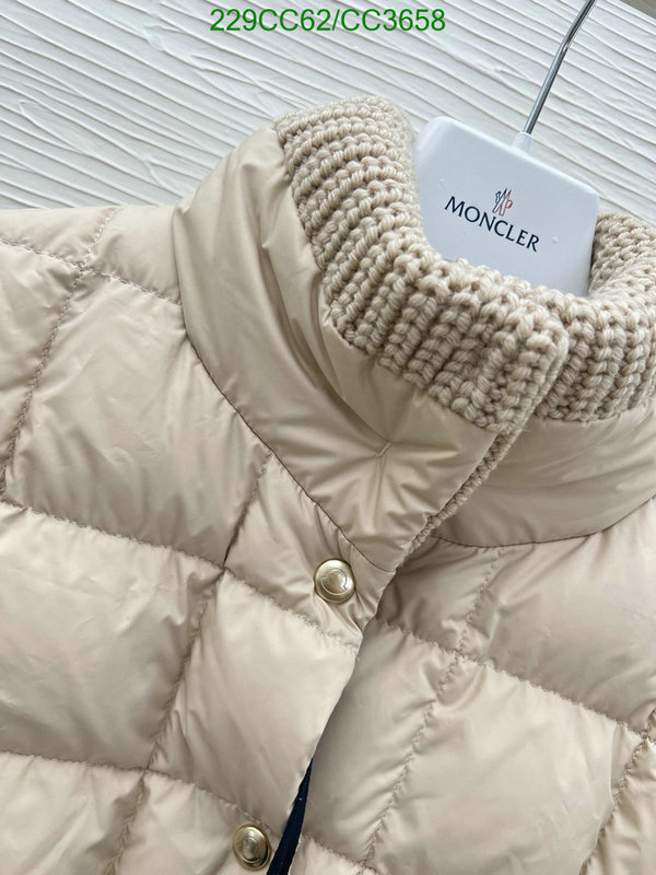 Moncler-Down jacket Women Code: CC3658 $: 229USD