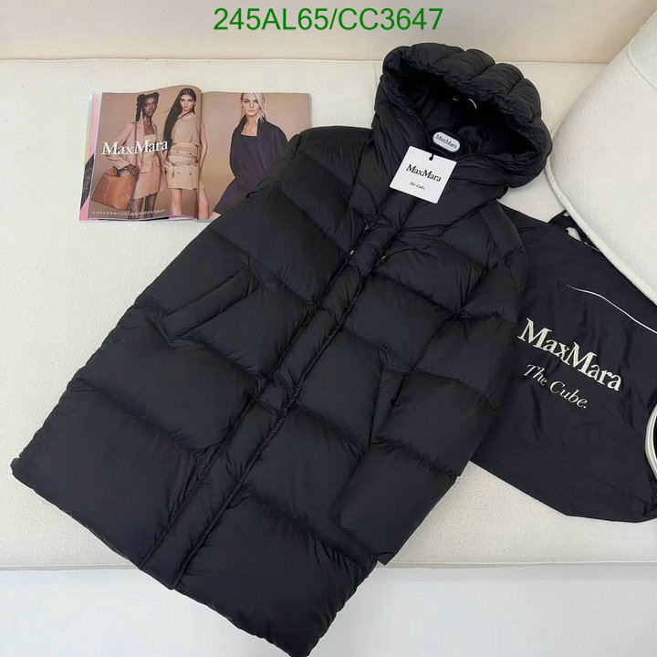 MaxMara-Down jacket Women Code: CC3647 $: 245USD