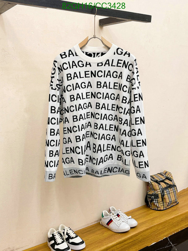 Balenciaga-Clothing Code: CC3428 $: 82USD