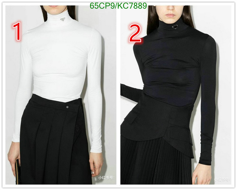 Prada-Clothing Code: KC7889 $: 65USD