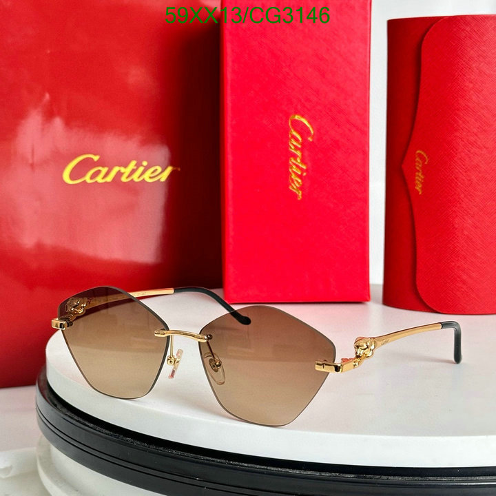 Cartier-Glasses Code: CG3146 $: 59USD