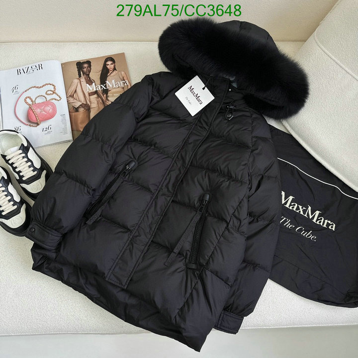 MaxMara-Down jacket Women Code: CC3648 $: 279USD