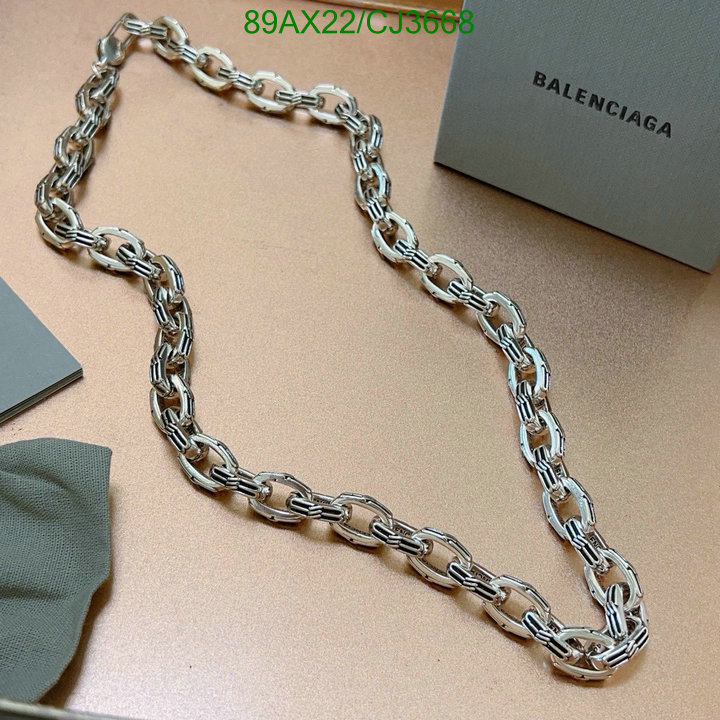 Balenciaga-Jewelry Code: CJ3668 $: 89USD