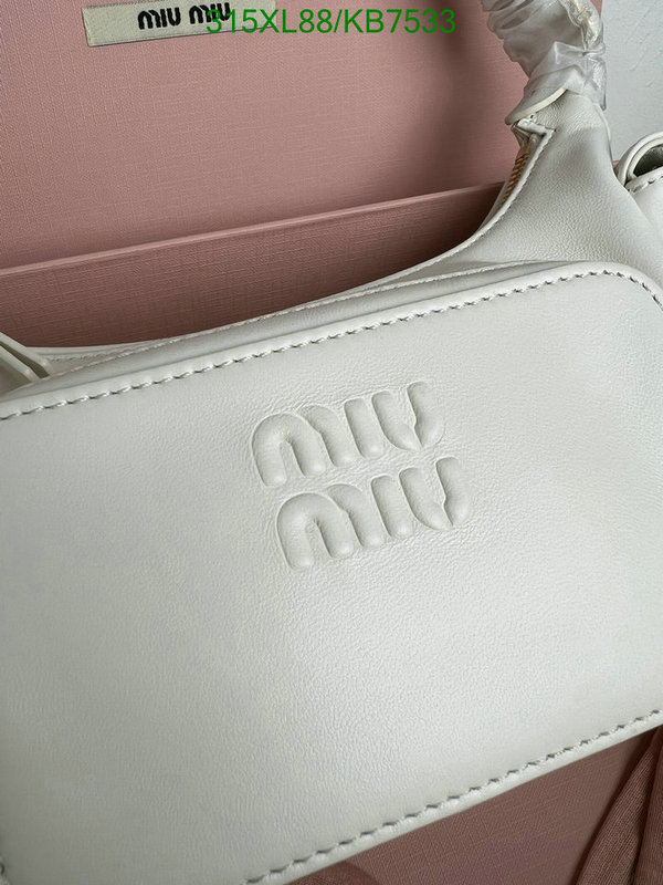 Miu Miu-Bag-Mirror Quality Code: KB7533 $: 315USD