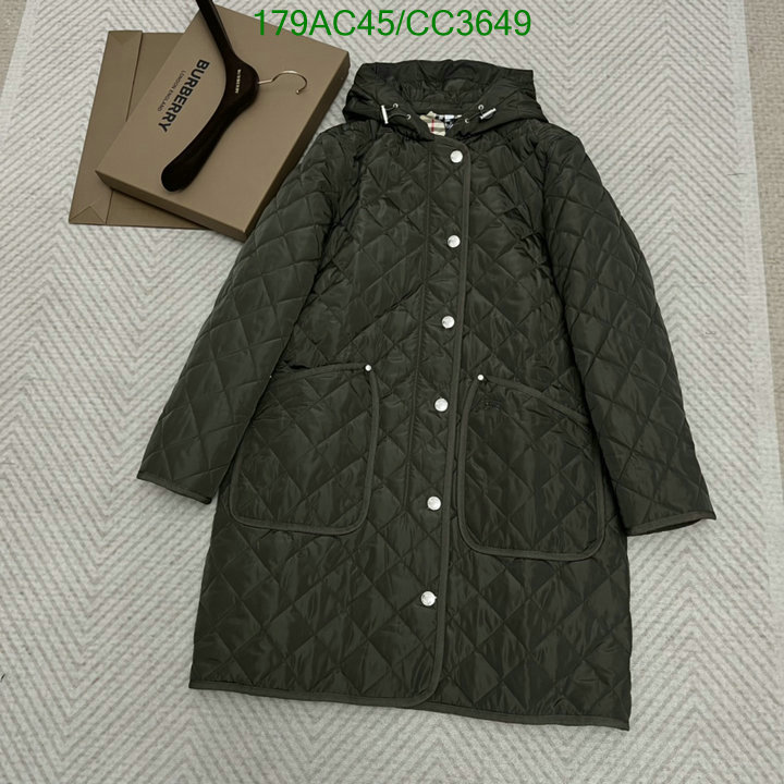 Burberry-Down jacket Women Code: CC3649 $: 179USD