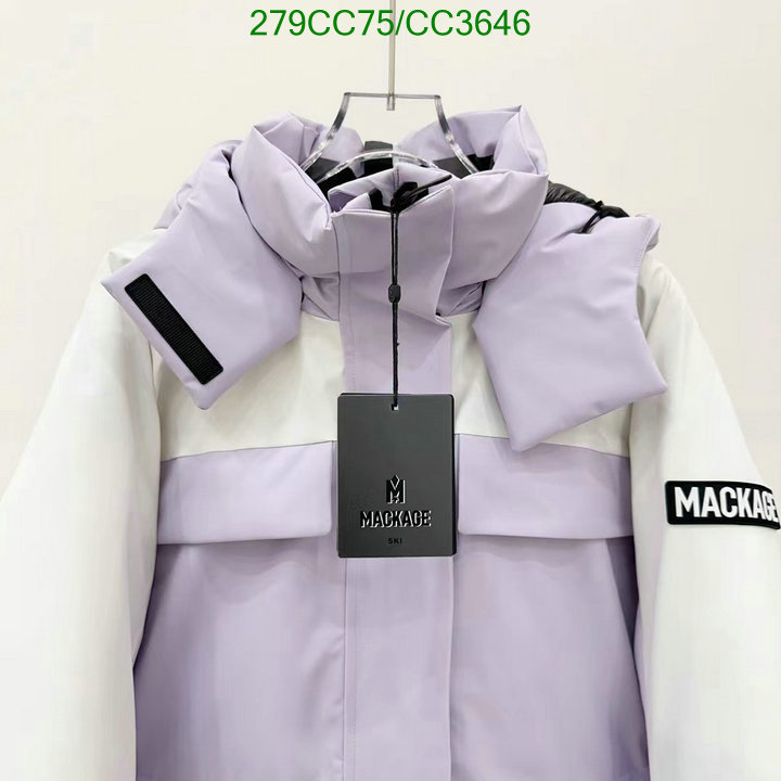 Mackage-Down jacket Women Code: CC3646 $: 279USD