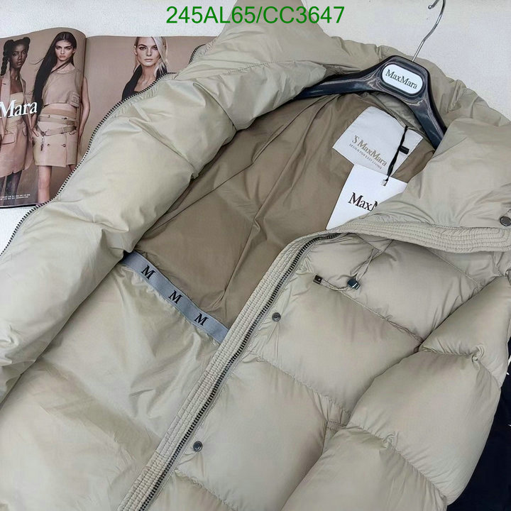 MaxMara-Down jacket Women Code: CC3647 $: 245USD