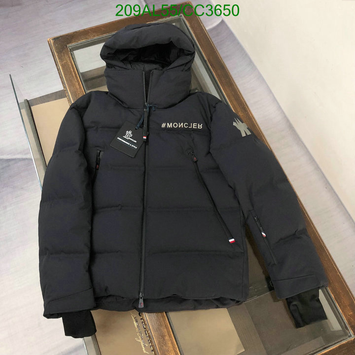 Moncler-Down jacket Men Code: CC3650 $: 209USD