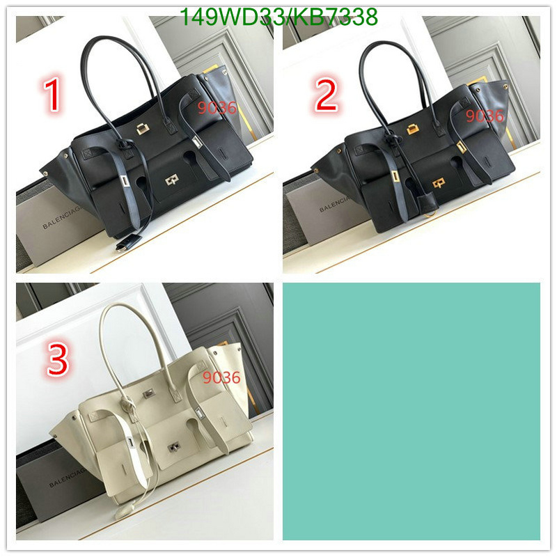 Balenciaga-Bag-4A Quality Code: KB7338