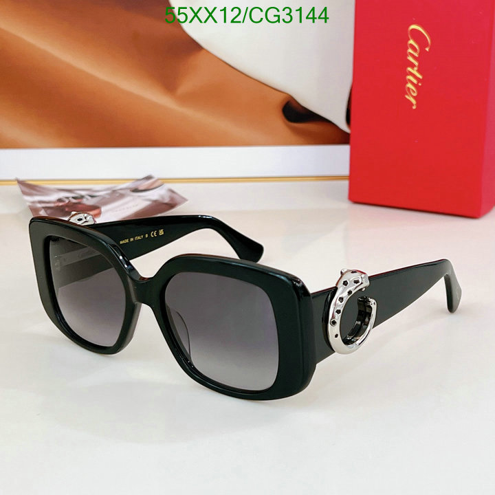 Cartier-Glasses Code: CG3144 $: 55USD