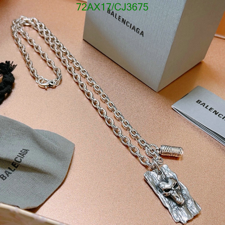 Balenciaga-Jewelry Code: CJ3675 $: 72USD