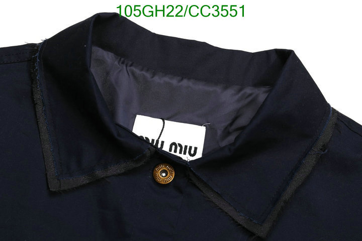 MIUMIU-Clothing Code: CC3551 $: 105USD