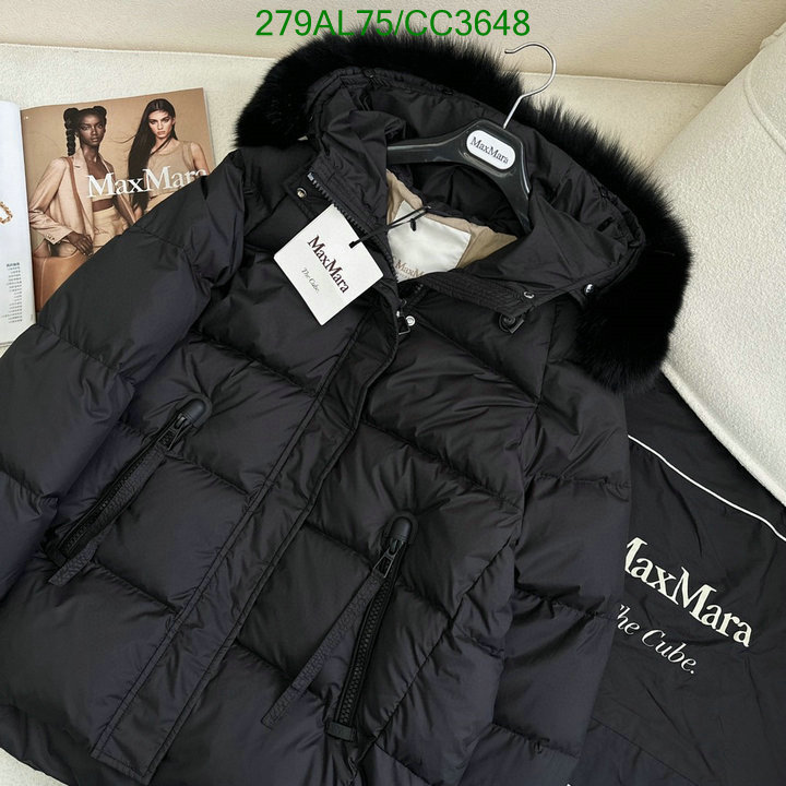 MaxMara-Down jacket Women Code: CC3648 $: 279USD