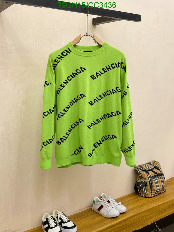 Balenciaga-Clothing Code: CC3436 $: 79USD