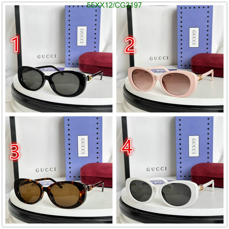 Gucci-Glasses Code: CG3197 $: 55USD