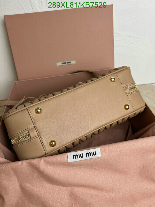 Miu Miu-Bag-Mirror Quality Code: KB7529 $: 289USD