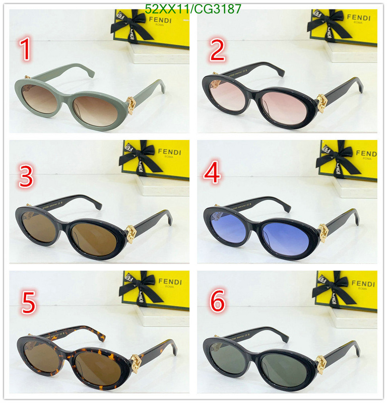 Fendi-Glasses Code: CG3187 $: 52USD