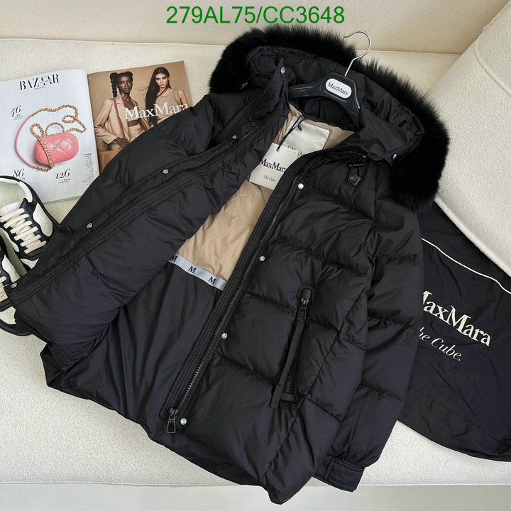 MaxMara-Down jacket Women Code: CC3648 $: 279USD