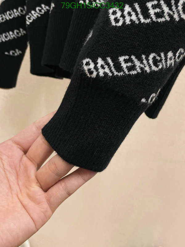 Balenciaga-Clothing Code: CC3432 $: 79USD