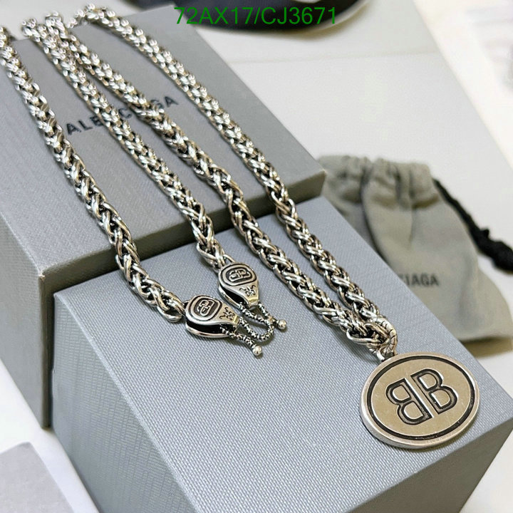 Balenciaga-Jewelry Code: CJ3671 $: 72USD