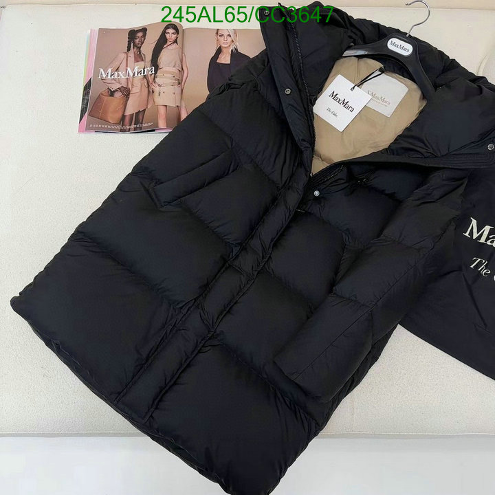 MaxMara-Down jacket Women Code: CC3647 $: 245USD