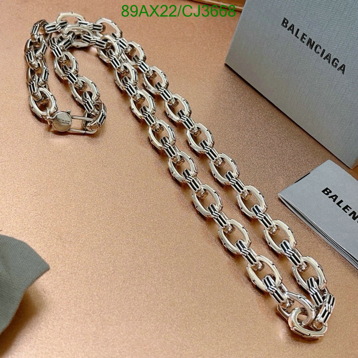 Balenciaga-Jewelry Code: CJ3668 $: 89USD