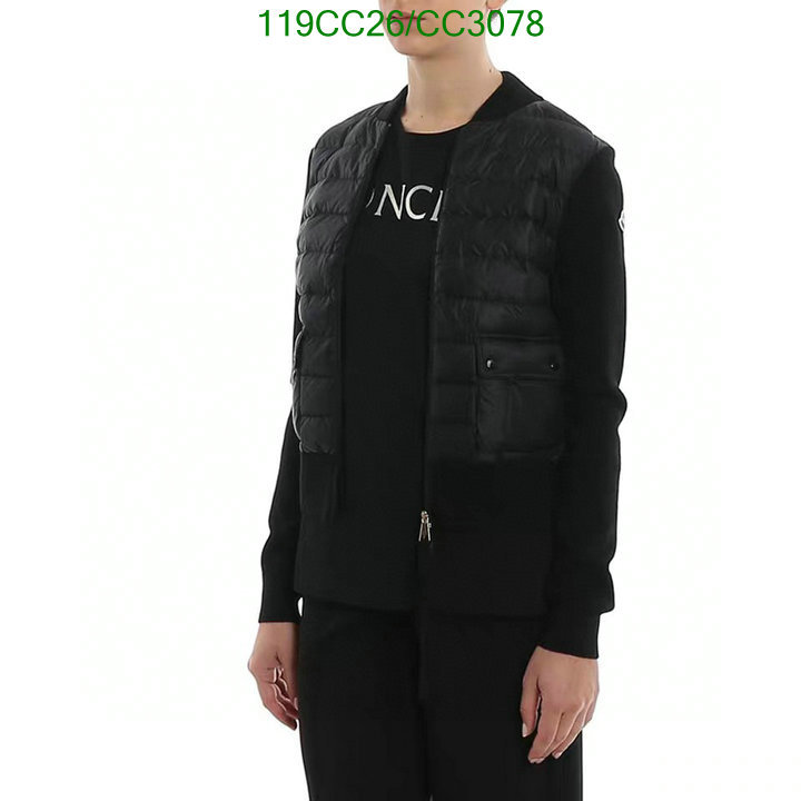 Moncler-Down jacket Women Code: CC3078 $: 119USD