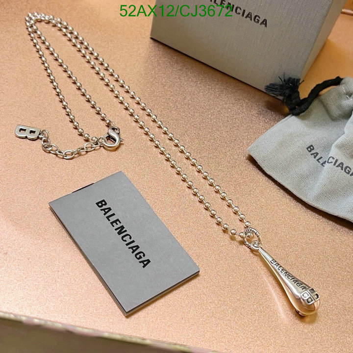 Balenciaga-Jewelry Code: CJ3672 $: 52USD