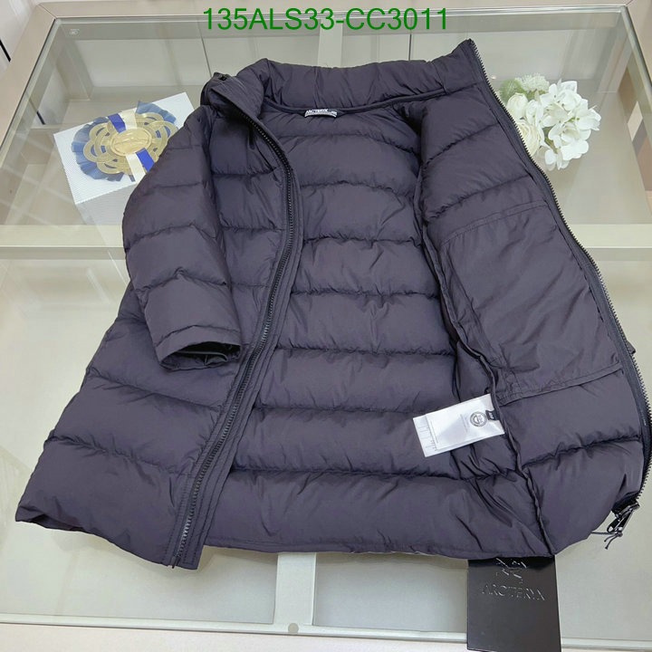 Down Jacket-Kids Clothing Code: CC3011 $: 135USD