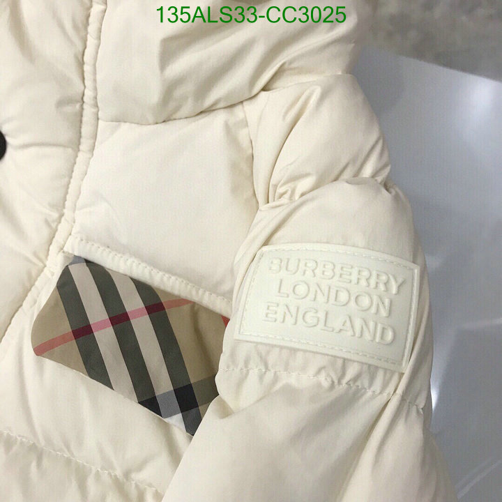 Burberry-Kids Clothing Code: CC3025 $: 135USD