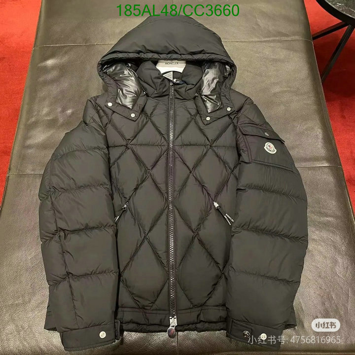 Moncler-Down jacket Women Code: CC3660 $: 185USD