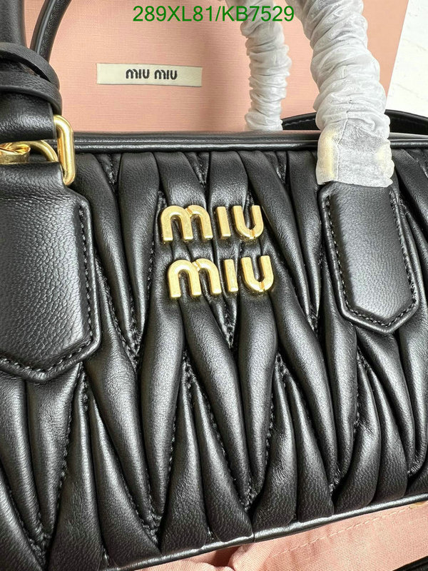 Miu Miu-Bag-Mirror Quality Code: KB7529 $: 289USD