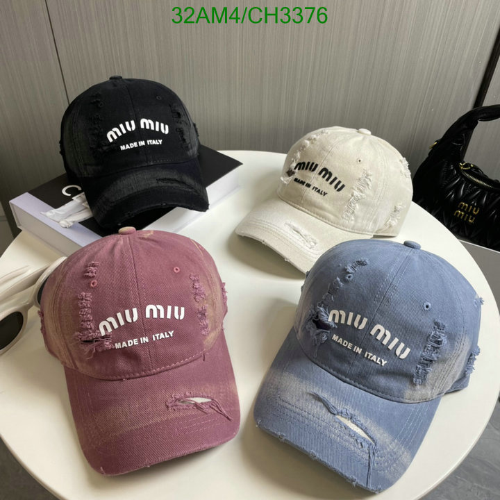 Miu Miu-Cap(Hat) Code: CH3376 $: 32USD