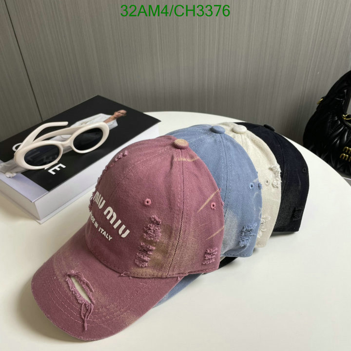 Miu Miu-Cap(Hat) Code: CH3376 $: 32USD