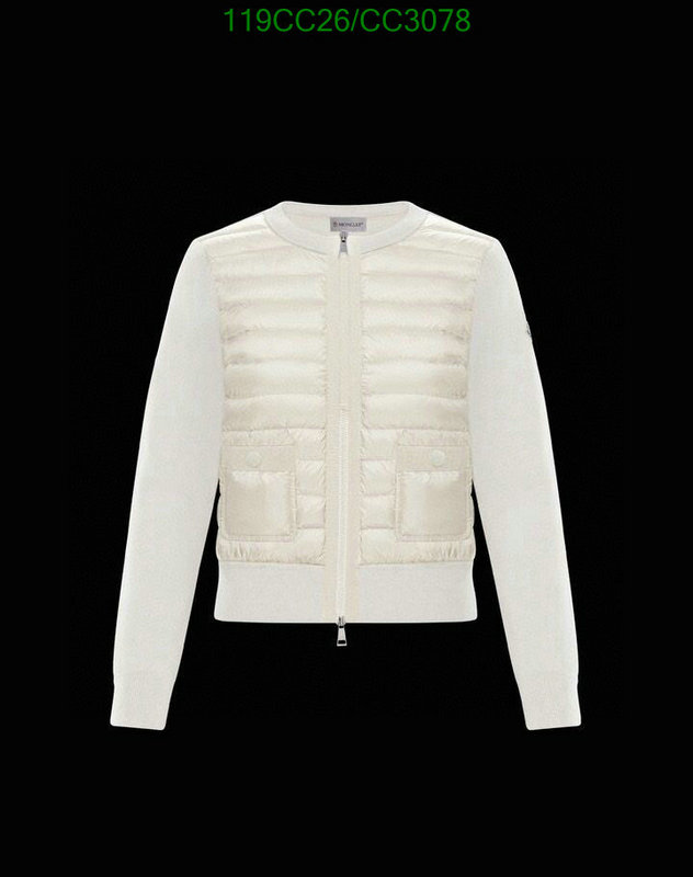 Moncler-Down jacket Women Code: CC3078 $: 119USD