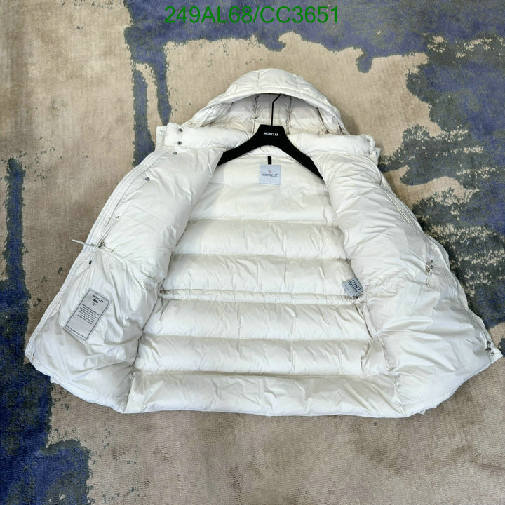 Moncler-Down jacket Men Code: CC3651 $: 249USD