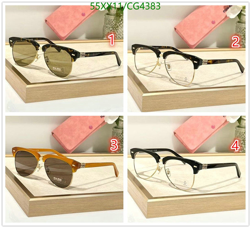 MiuMiu-Glasses Code: CG4383 $: 55USD