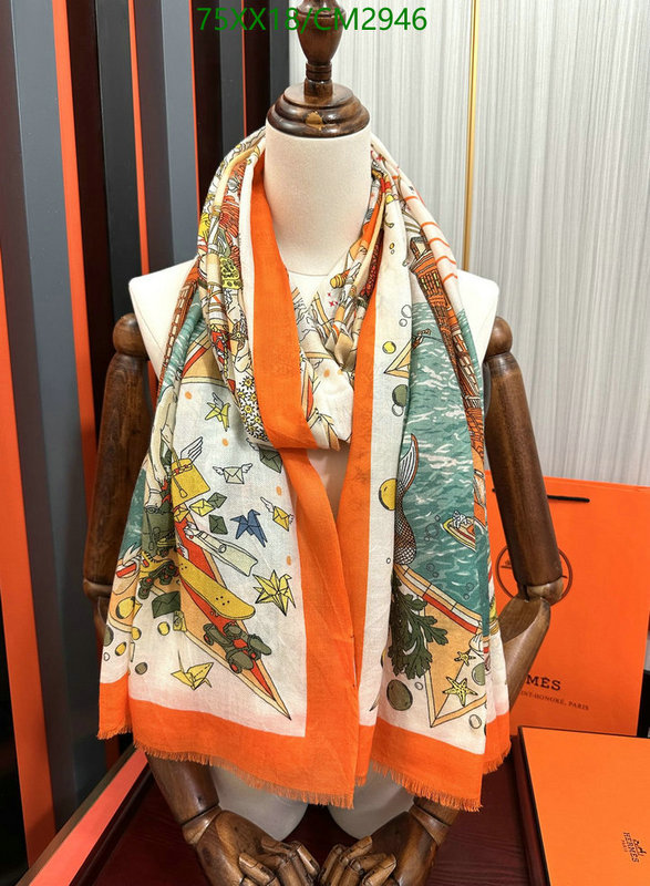 Hermes-Scarf Code: CM2946 $: 75USD