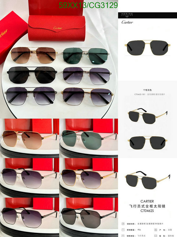 Cartier-Glasses Code: CG3129 $: 59USD